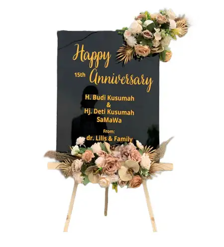 Papan Bunga Akrilik Krajanbogo